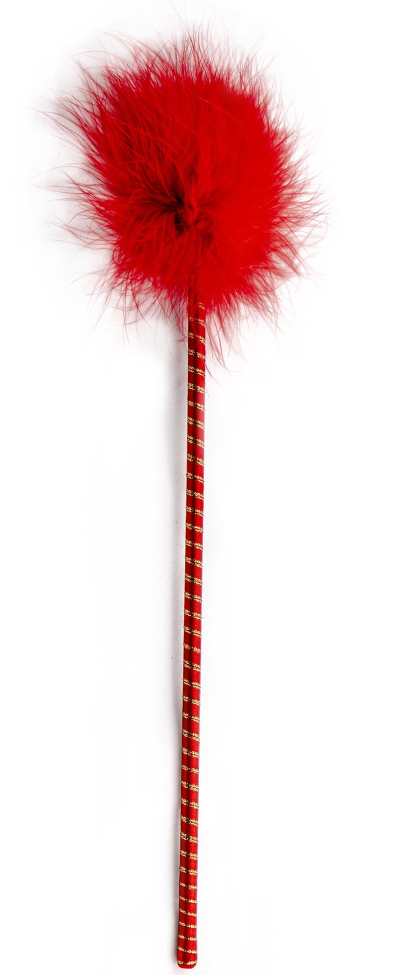 Smart Moves - Plumero de plumas - Rojo/dorado