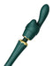 Zalo - Kyro - Wand Vibrator - Met 2 Opzetstukken - Smaragdgroen-Laced-up.nl
