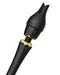 Zalo - Kyro - Wand Vibrator - Met 2 Opzetstukken - Zwart-Laced-up.nl