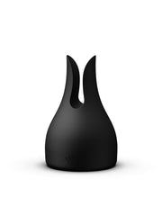 Zalo - Kyro - Wand Vibrator - Met 2 Opzetstukken - Zwart-Laced-up.nl