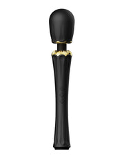 Zalo - Kyro - Wand Vibrator - Met 2 Opzetstukken - Zwart-Laced-up.nl