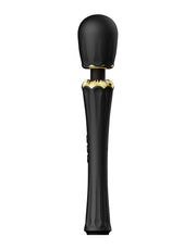 Zalo - Kyro - Wand Vibrator - Met 2 Opzetstukken - Zwart-Laced-up.nl