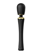 Zalo - Kyro - Wand Vibrator - Met 2 Opzetstukken - Zwart-Laced-up.nl