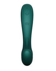 Zalo - Talis - G-Spot Pulsewave Vibrator met Zuigfunctie en Verwarmfunctie - Smaragd Groen-laced-up.nl