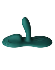 Zalo - Flora - Vibrator-kussen - Hands-free Vibrator - Met Warmtefunctie - Smaragd Groen-laced-up.nl