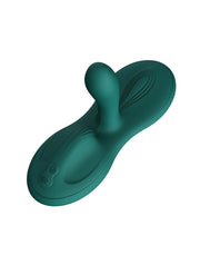 Zalo - Flora - Vibrator-kussen - Hands-free Vibrator - Met Warmtefunctie - Smaragd Groen-laced-up.nl
