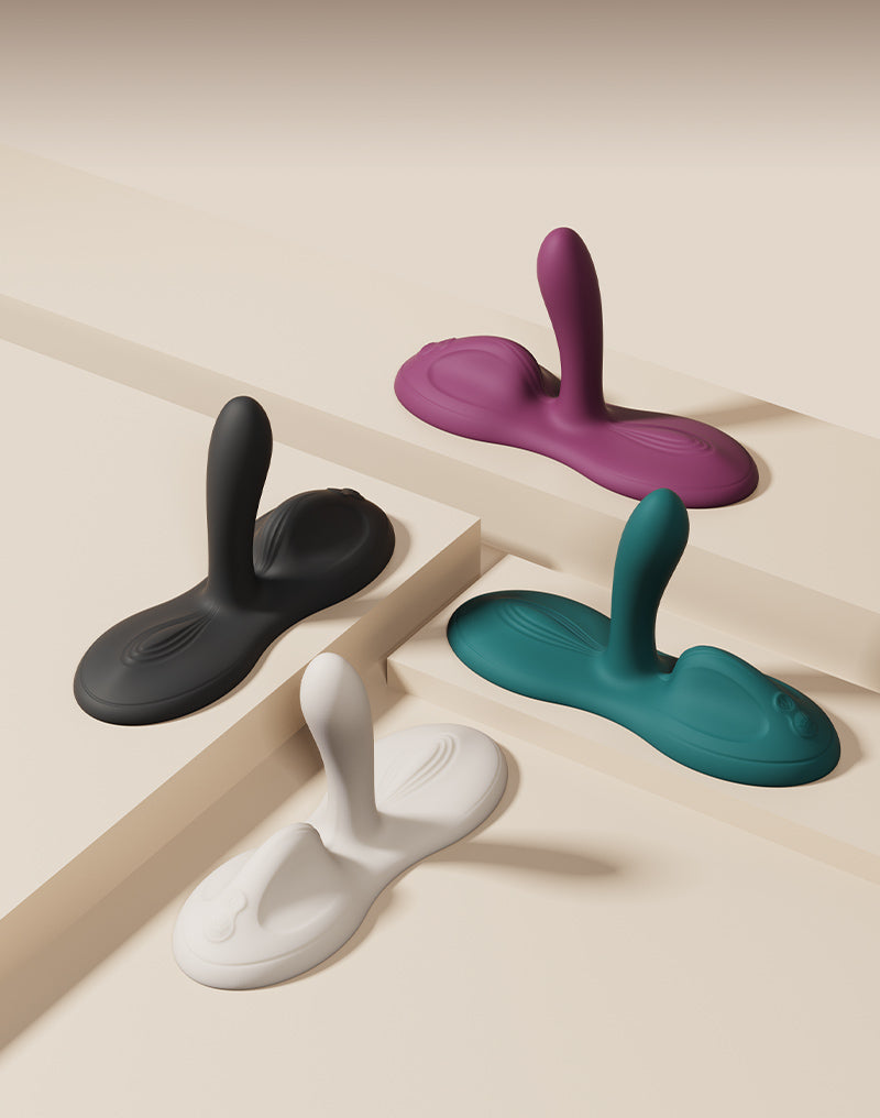Zalo - Flora - Vibrator-kussen - Hands-free Vibrator - Met Warmtefunctie - Amethyst Paars-laced-up.nl