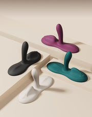 Zalo - Flora - Vibrator-kussen - Hands-free Vibrator - Met Warmtefunctie - Zwart-laced-up.nl