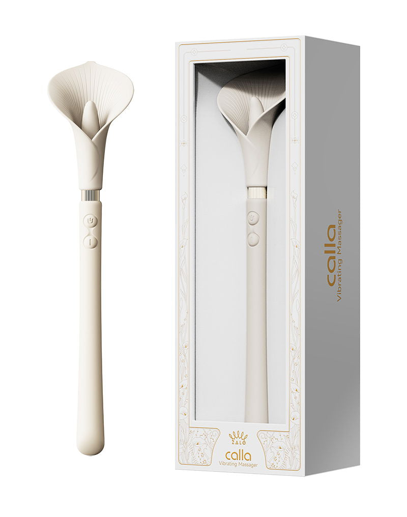 ZALO - Calla - Vibrerende Clitoral Pinpoint Massager - Ivoorwit-laced-up.nl