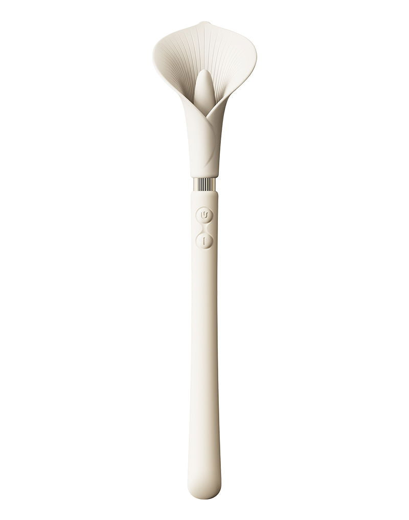 ZALO - Calla - Vibrerende Clitoral Pinpoint Massager - Ivoorwit-laced-up.nl