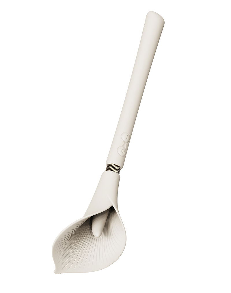 ZALO - Calla - Vibrerende Clitoral Pinpoint Massager - Ivoorwit-laced-up.nl