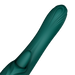 ZALO - Ares - Likkende G-Spot Rabbit Vibrator - Verwarmend - App Control - Smaragd Groen-Erotiekvoordeel.nl