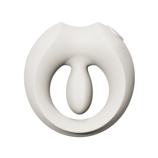ZALO - Apis - Vibrerende Cockring voor Koppels - App Control - Ivoorwit-Erotiekvoordeel.nl