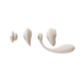 ZALO - Deya - Hands-free Vibrator - Modulair Kliksysteem - Ivoorwit-Erotiekvoordeel.nl