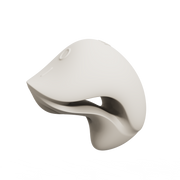 Zalo - Mochi - Clitoris Vibrator met twee koppen - App Control - Ivoorwit-Erotiekvoordeel.nl
