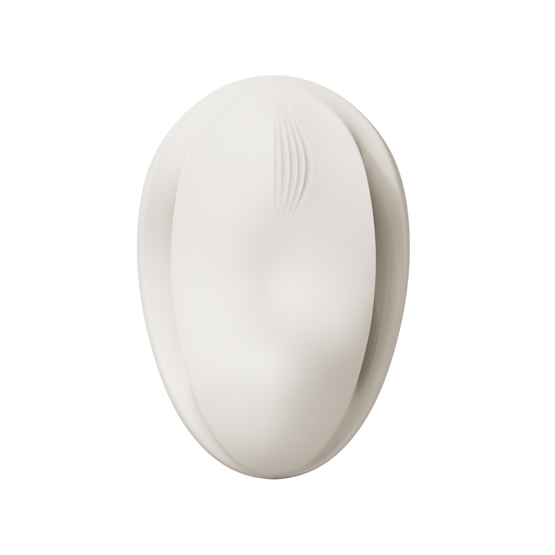 Zalo - Mochi - Clitoris Vibrator met twee koppen - App Control - Ivoorwit-Erotiekvoordeel.nl