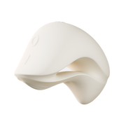 Zalo - Mochi - Clitoris Vibrator met twee koppen - App Control - Ivoorwit-Erotiekvoordeel.nl