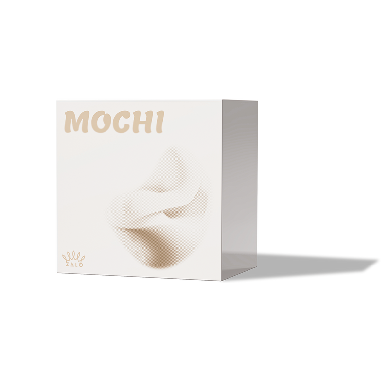 Zalo - Mochi - Clitoris Vibrator met twee koppen - App Control - Ivoorwit-Erotiekvoordeel.nl