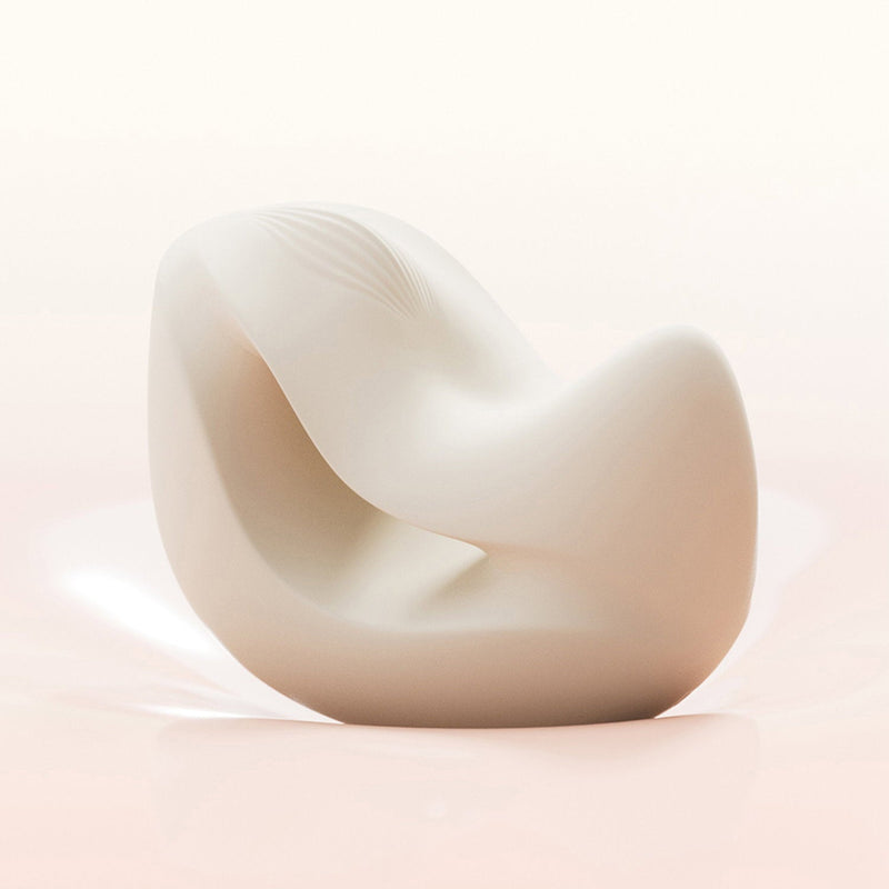 Zalo - Mochi - Clitoris Vibrator met twee koppen - App Control - Ivoorwit-Erotiekvoordeel.nl