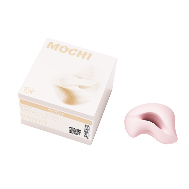 Zalo - Mochi - Dual-Head Clitoral Vibrator - App Control - Sakura Pink-Laced-up.nl