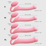 Strap-On-Me - Strapless Strap-on Dildo - Roze-Erotiekvoordeel.nl