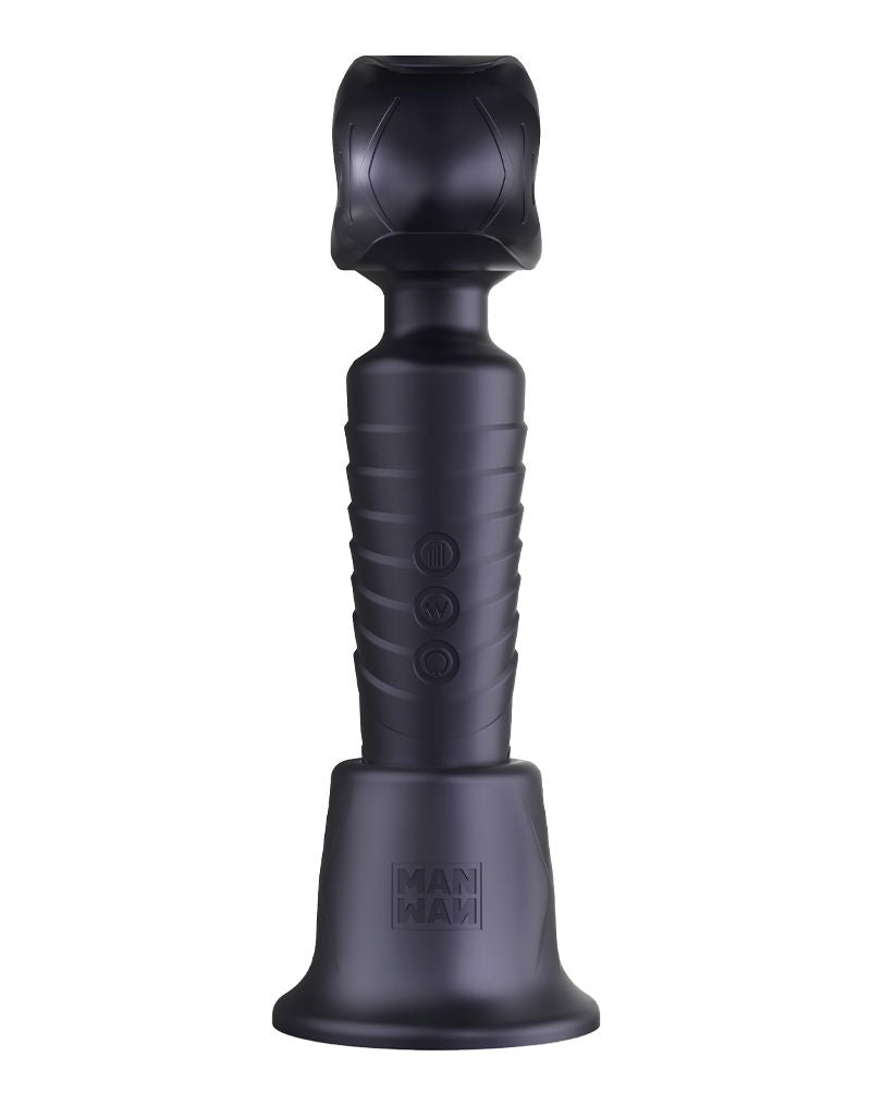 ManWan - Holden - Universele Wand Vibrator Houder met Zuignap - Black Plum-laced-up.nl