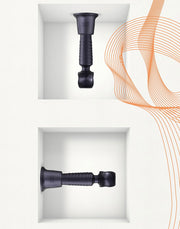 ManWan - Holden - Universele Wand Vibrator Houder met Zuignap - Black Plum-laced-up.nl