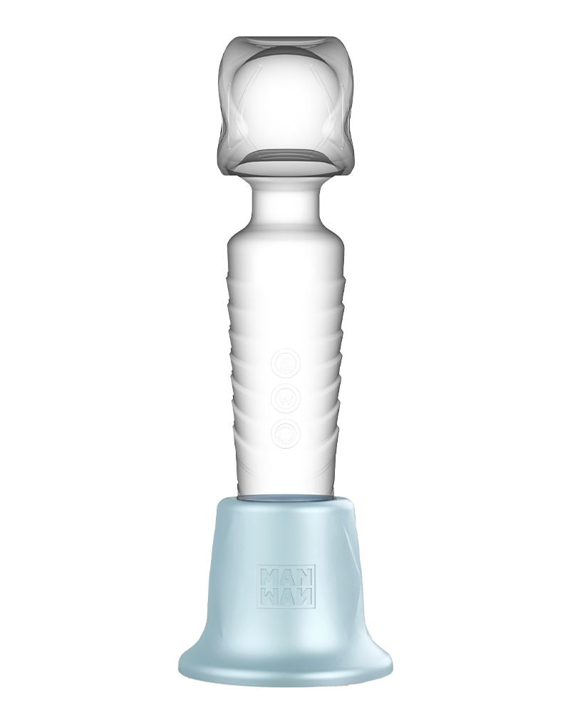 ManWan - Holden - Universele Wand Vibrator Houder met Zuignap - Polar Blue-laced-up.nl