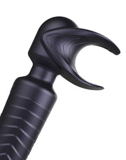 ManWan - Man.Wand EVO - Oplaadbare Masturbator èn Wand Vibrator - Black Plum-laced-up.nl