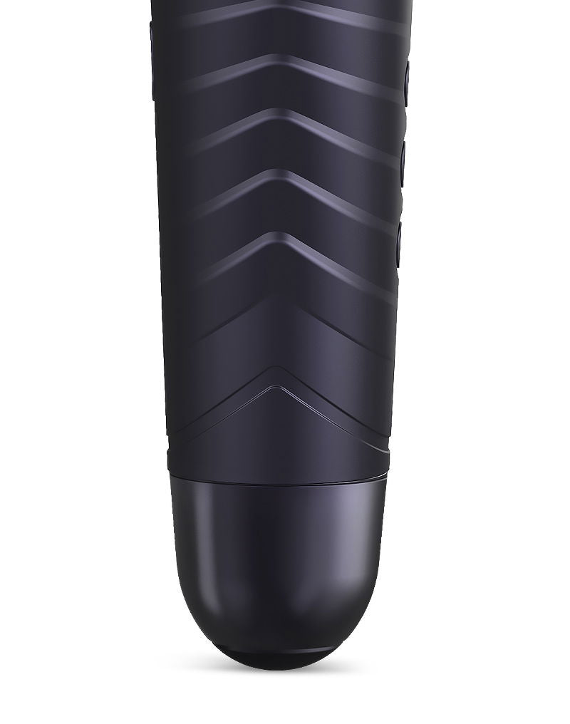 ManWan - Man.Wand EVO - Oplaadbare Masturbator èn Wand Vibrator - Black Plum-laced-up.nl