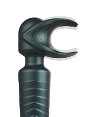 ManWan - Man.Wand EVO - Oplaadbare Masturbator èn Wand Vibrator - Dennengrijs-laced-up.nl