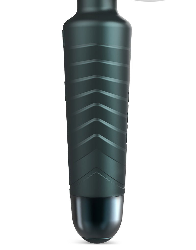 ManWan - Man.Wand EVO - Oplaadbare Masturbator èn Wand Vibrator - Dennengrijs-laced-up.nl