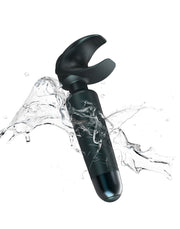 ManWan - Man.Wand EVO - Oplaadbare Masturbator èn Wand Vibrator - Dennengrijs-laced-up.nl
