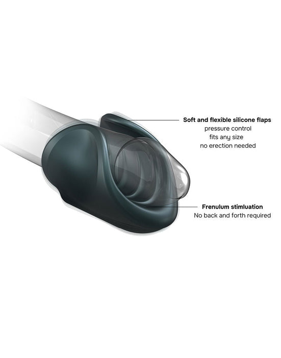 ManWan - Starter - Oplaadbare Masturbator - Dennengrijs-laced-up.nl