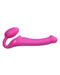 Strap-On-Me - Vibrerende Strapless Strapon - 3 Motoren - Fuchsia Roze-Erotiekvoordeel.nl