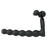 Pretty Love - Hercules - Vibrerende Cockring Met Buttplug - Zwart-Laced-up.nl