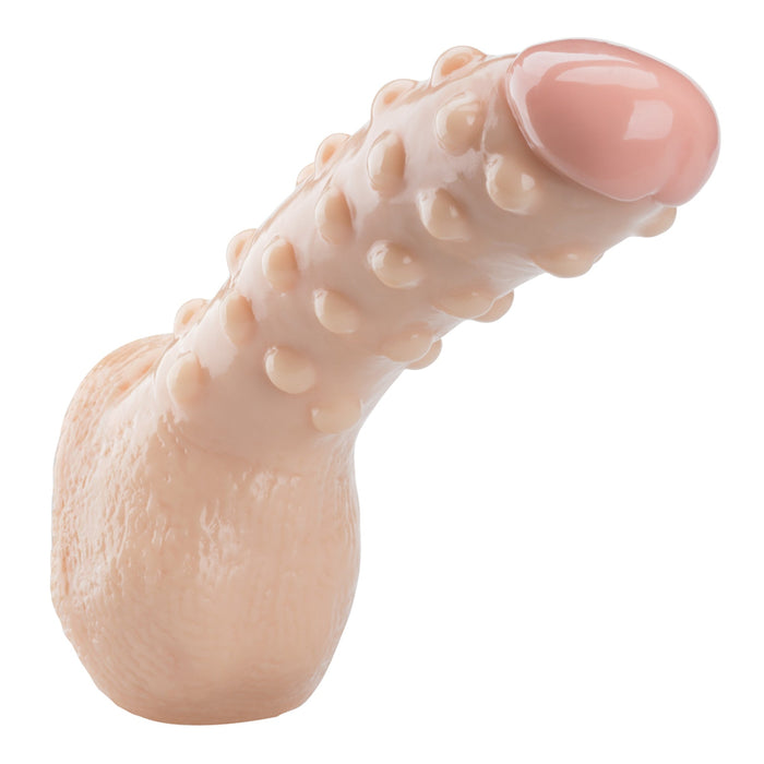 Being Fetish - Gode en PVC - 23 cm - Couleur claire de peau