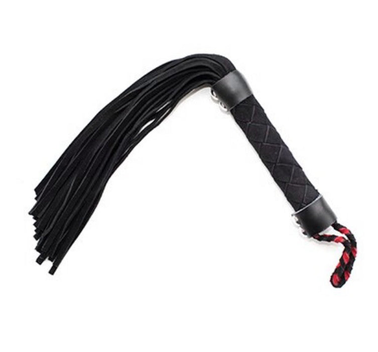 Smart Moves - Leather Flogger 38 cm black-laced-up.nl