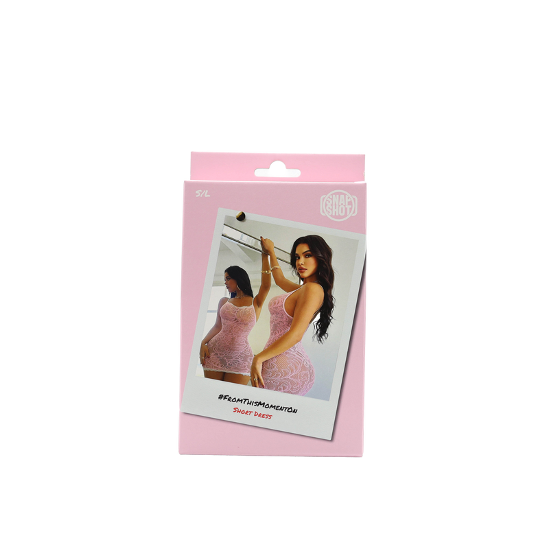 Snapshot - #fromthismomenton - Sexy Kort Jurkje - One Size - Roze-Erotiekvoordeel.nl