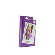 Snapshot - #holdontothenights - Sexy Kort Jurkje - One Size - Paars/Zwart-Erotiekvoordeel.nl