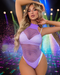 Snapshot - #saturdaynightfever - Visnet Body - One Size - Lila-Erotiekvoordeel.nl