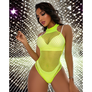 Snapshot - #saturdaynightfever - Visnet Body - One Size - Geel-laced-up.nl