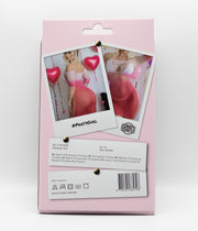 Snapshot - #partygirl - Visnet Jurk - One Size - Rood/Wit Ombre-laced-up.nl