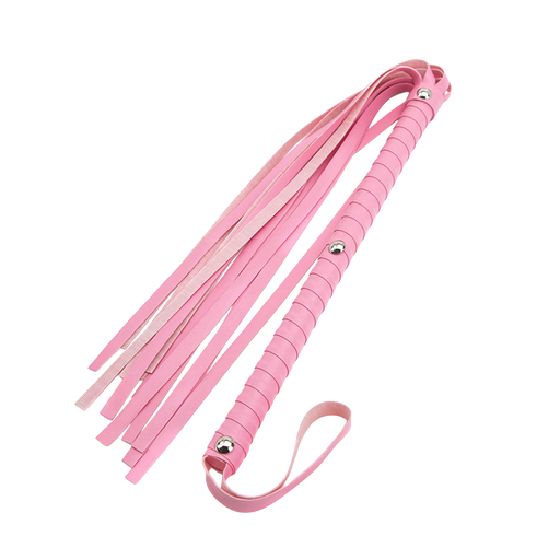 Smart Moves - Eenvoudige Flogger - PVC - Roze-Erotiekvoordeel.nl