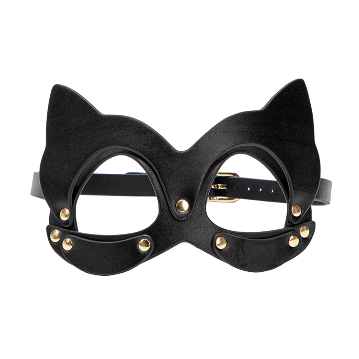 Smart Moves - Kattenmasker met Studs - Zwart-Erotiekvoordeel.nl