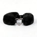 Smart Moves - Love Collar - Kunstbont - Hartvormige Ring - Zwart-Erotiekvoordeel.nl
