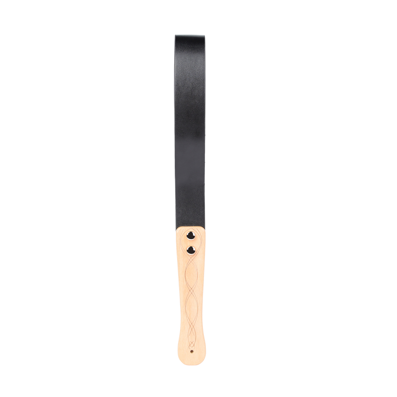 Smart Moves - Paddle with Wooden Handle 39cm Zwart-Erotiekvoordeel.nl