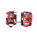 Smart Moves - Handboeien in Camouflage Print - PU Leer - Rood/Zwart/Wit-Erotiekvoordeel.nl