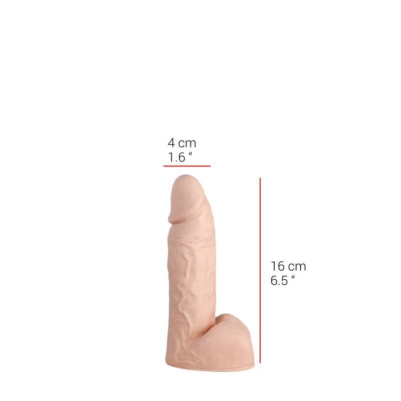 515 line - Dildo - 16 x 4 cm - Lichte Huidskleur-Laced-up.nl