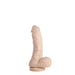515 line - Dildo - 19.5 x 4.5 cm - Met Zuignap - Lichte Huidskleur-Laced-up.nl